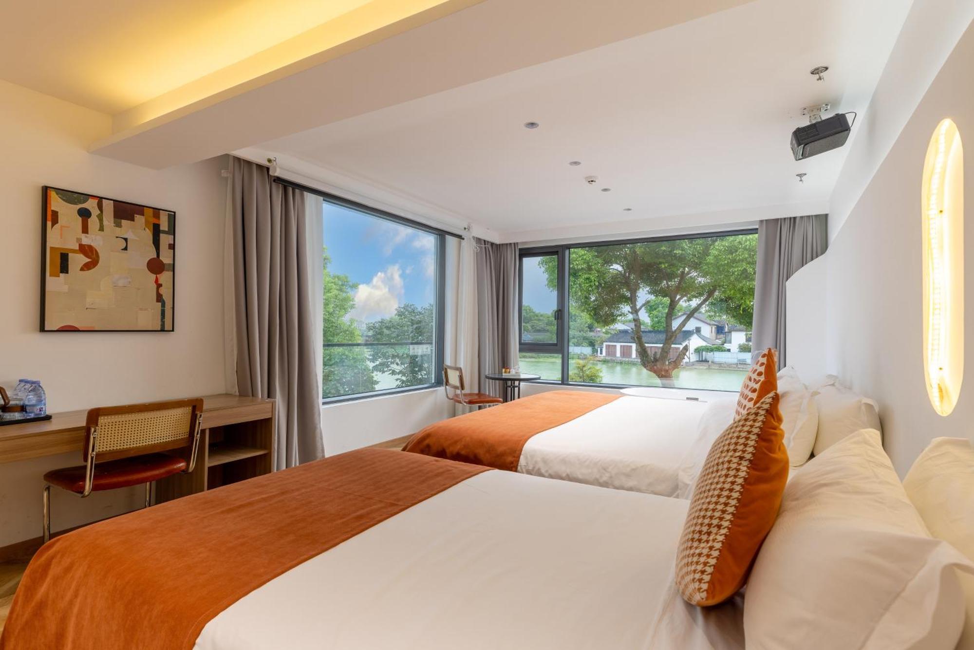 Suzhou Zhouzhuang Slowlife River View Lnn Kunshan  Exterior photo